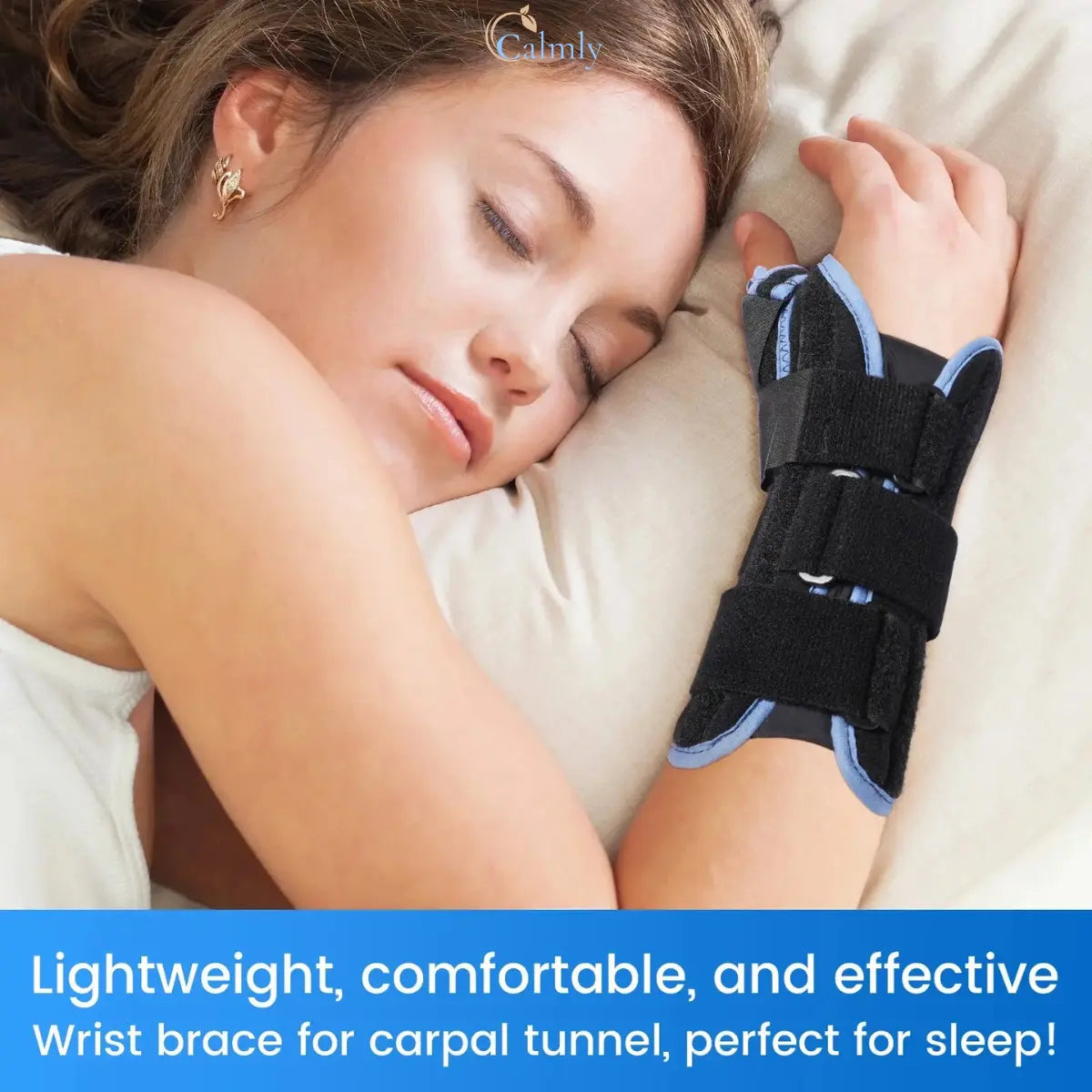 Calmly™ Medical Wrist & Thumb Splint - Professional Stability