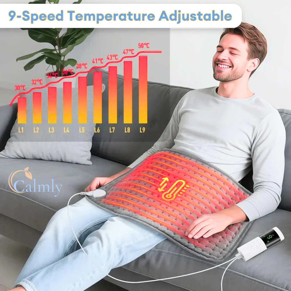 Calmly™ SereneThermal Crystal-Fleece Pad Calmly Co.