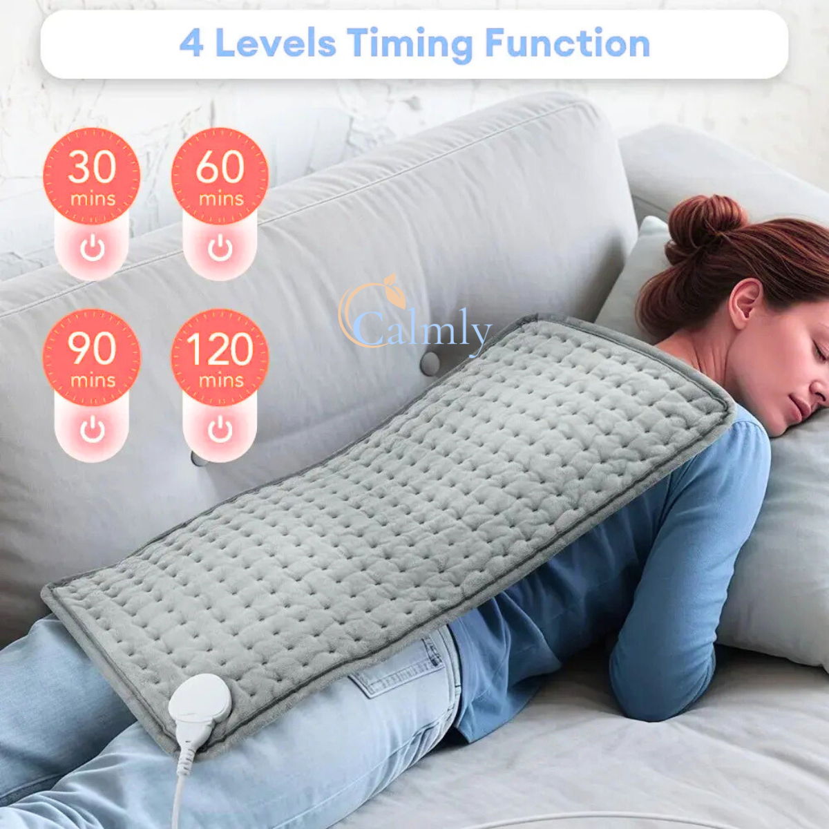 Calmly™ SereneThermal Crystal-Fleece Pad Calmly Co.