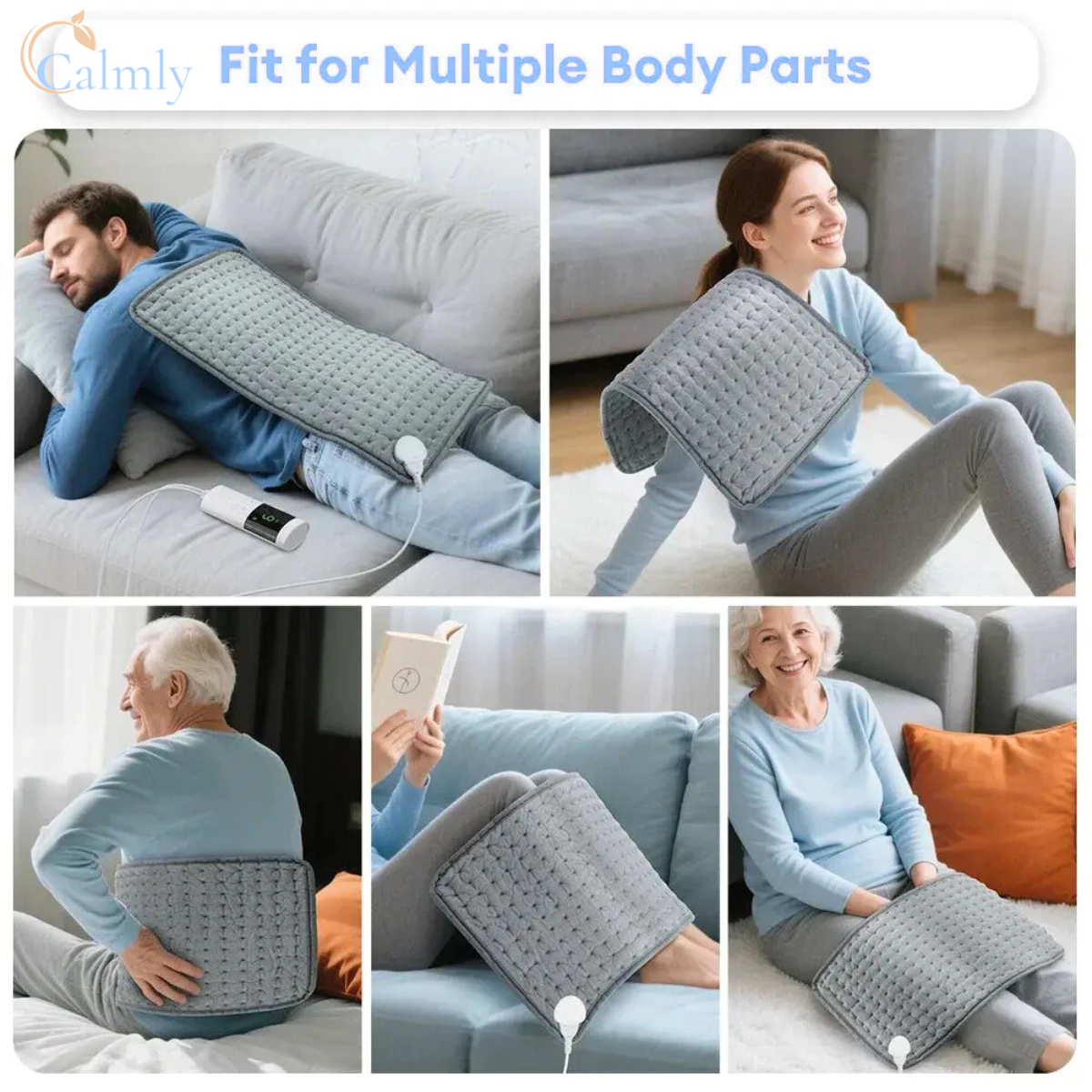Calmly™ SereneThermal Crystal-Fleece Pad Calmly Co.