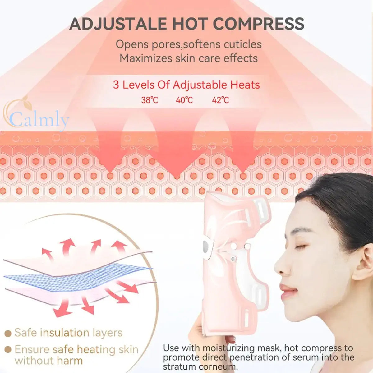 Calmly™ LumiPure 5-Phase Photon Essence Mask