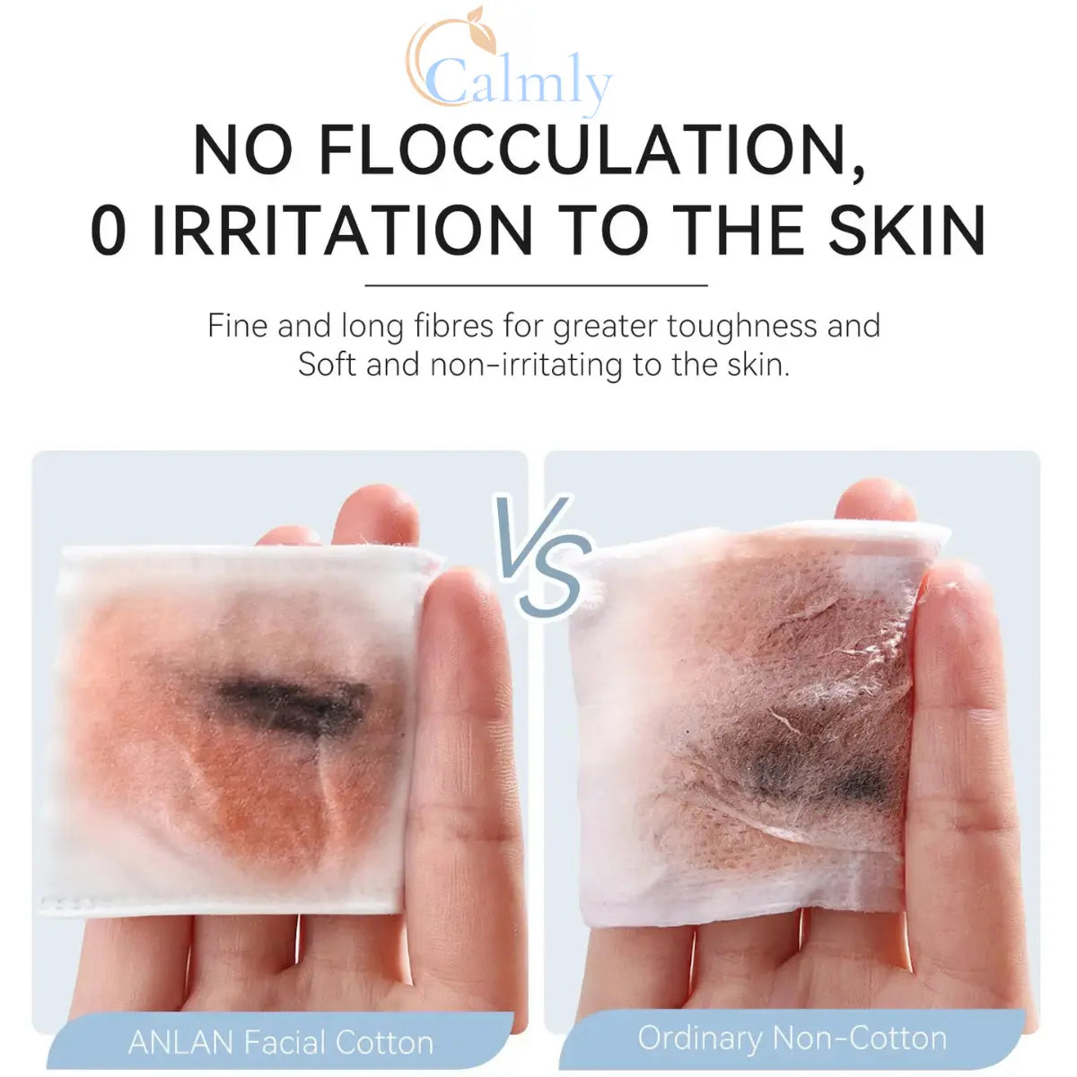 Calmly™ 3-Layer Botanical Cotton Cloud (150 pcs)