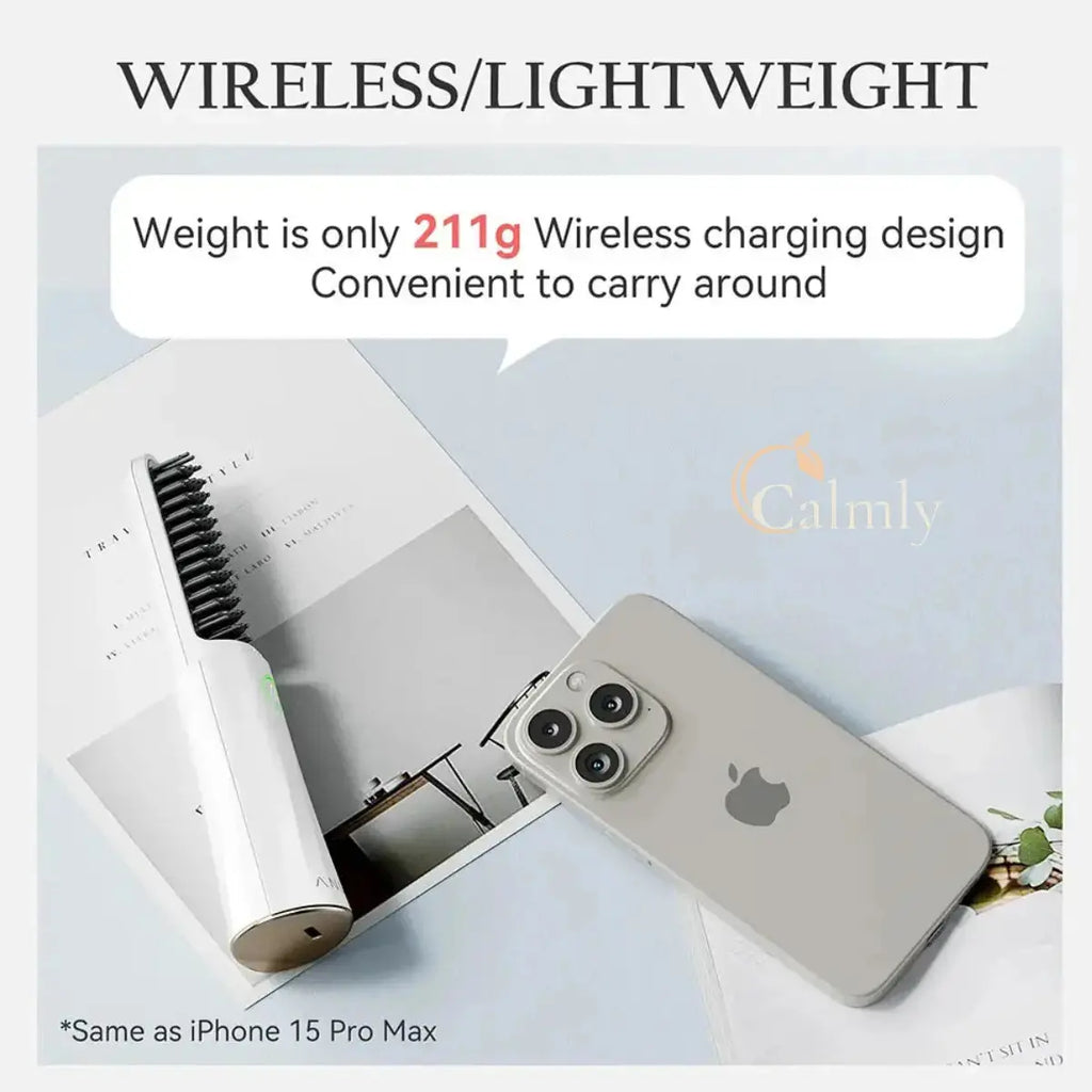 Calmly™ AeroGlide Cordless Ionic Styler