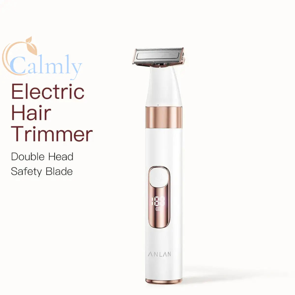 Calmly™ SilkGlide Dual-Head Precision Body Shaver