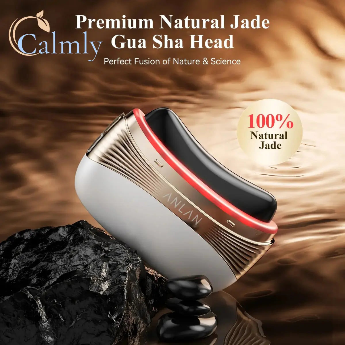 Calmly™ Jade-Magnetic 2-in-1 Dual Ritual