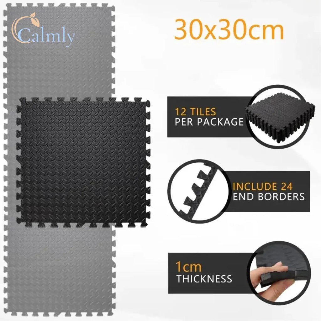 Calmly™ ZenBase High-Density Acupressure Mat Calmly Co.