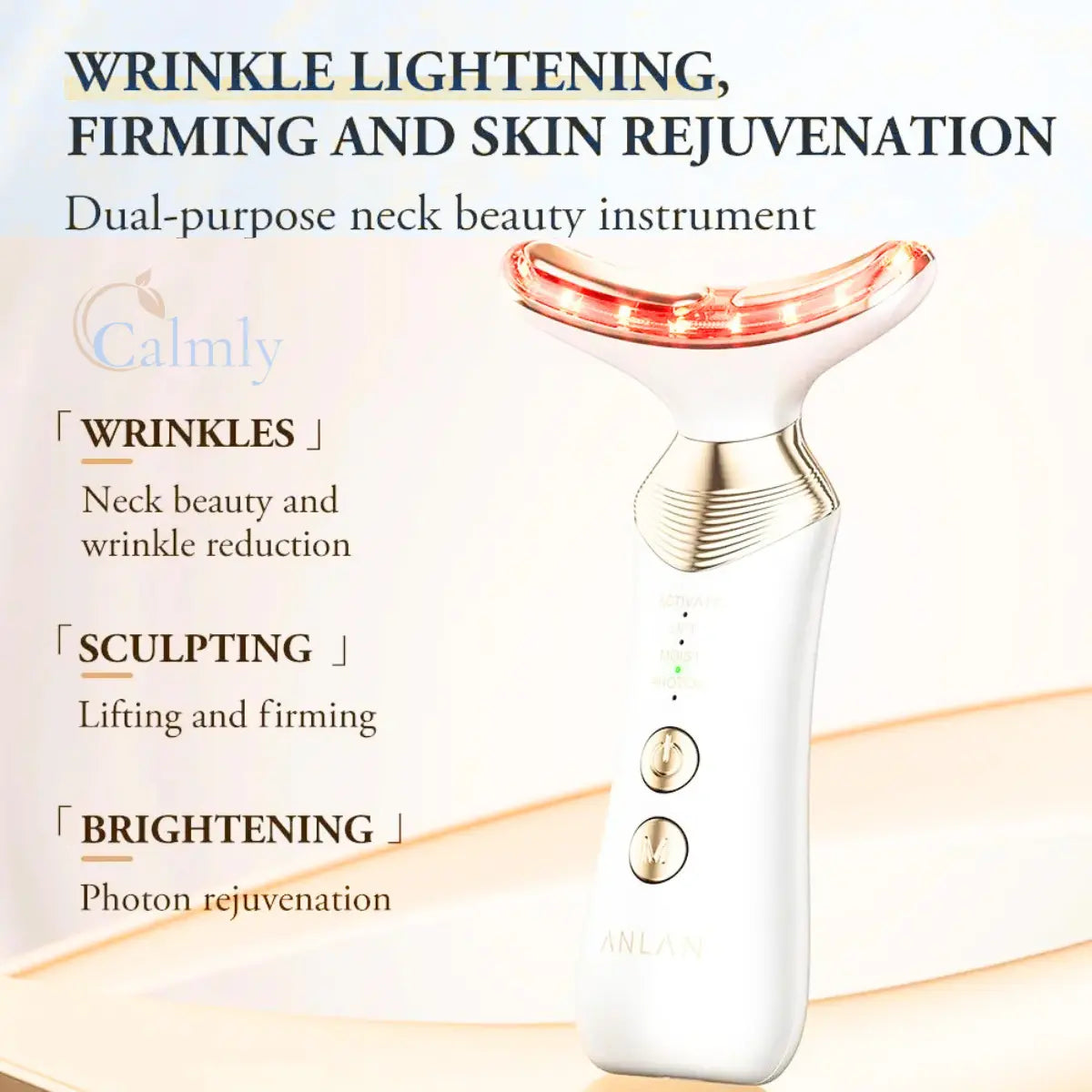 Calmly™ | The Aurelia 24K Dual-Polar Lift & Sculpt Device