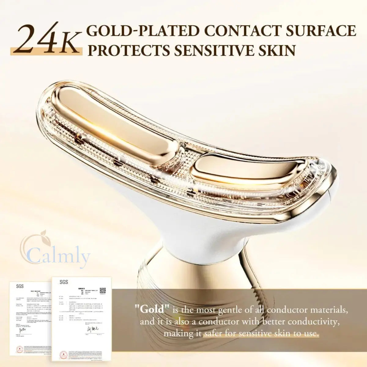 Calmly™ | The Aurelia 24K Dual-Polar Lift & Sculpt Device