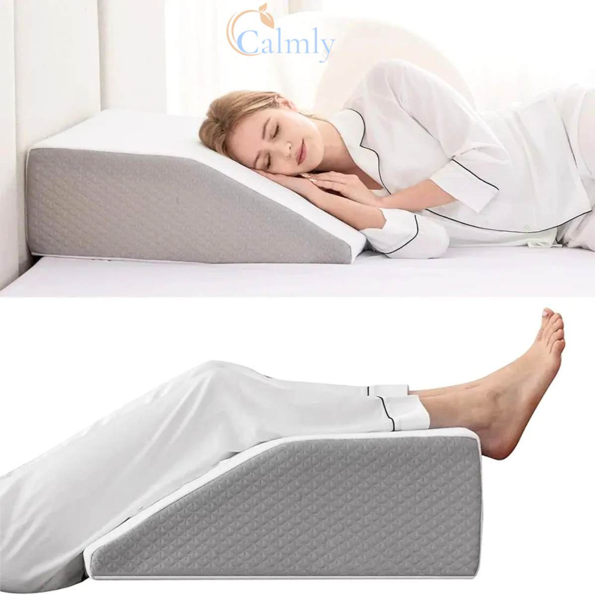 Calmly Gravity-Relief™ Orthopaedic Leg Wedge Calmly Co.
