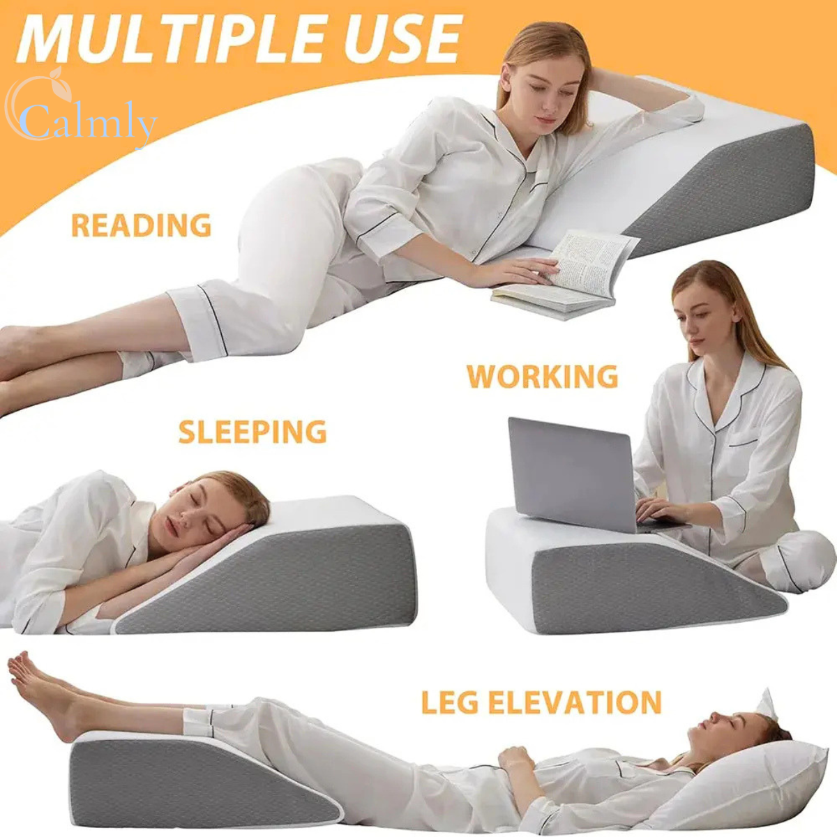 Calmly Gravity-Relief™ Orthopaedic Leg Wedge Calmly Co.