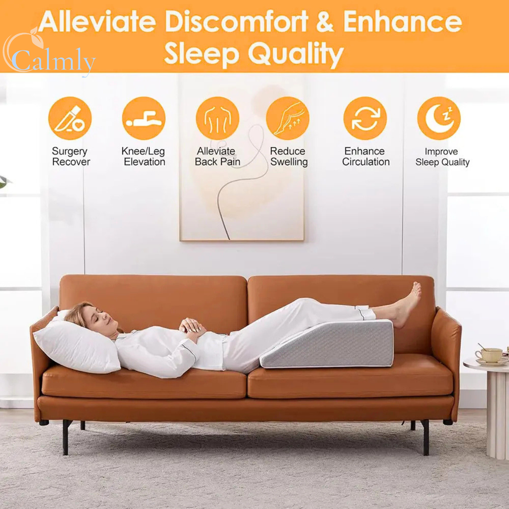Calmly Gravity-Relief™ Orthopaedic Leg Wedge Calmly Co.