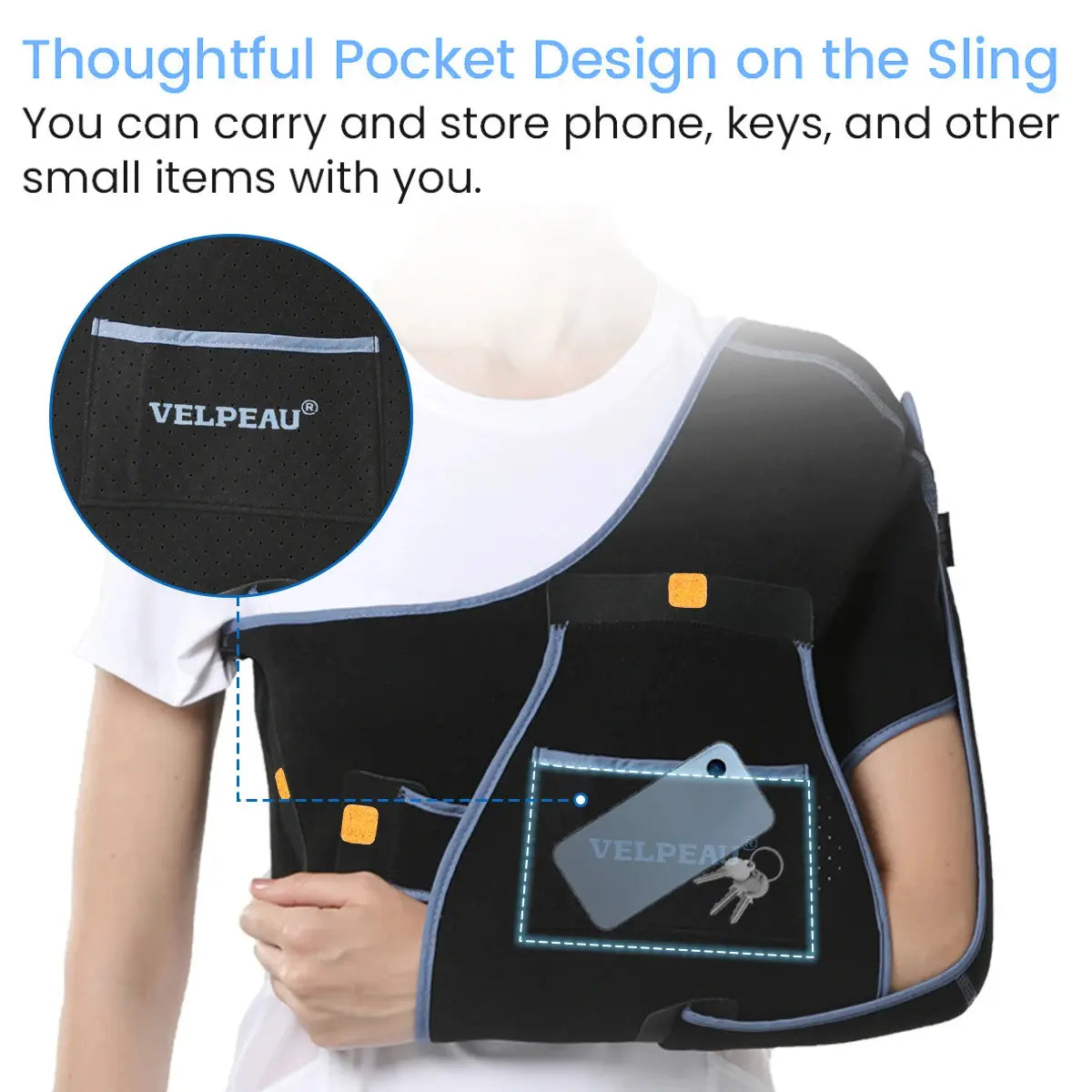 Calmly™ Medical Shoulder Immobilizer - Advanced Stability Support
