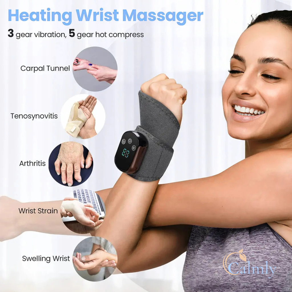 Calmly Flex-Relief™ Smart Wrist Wrap Calmly Co.