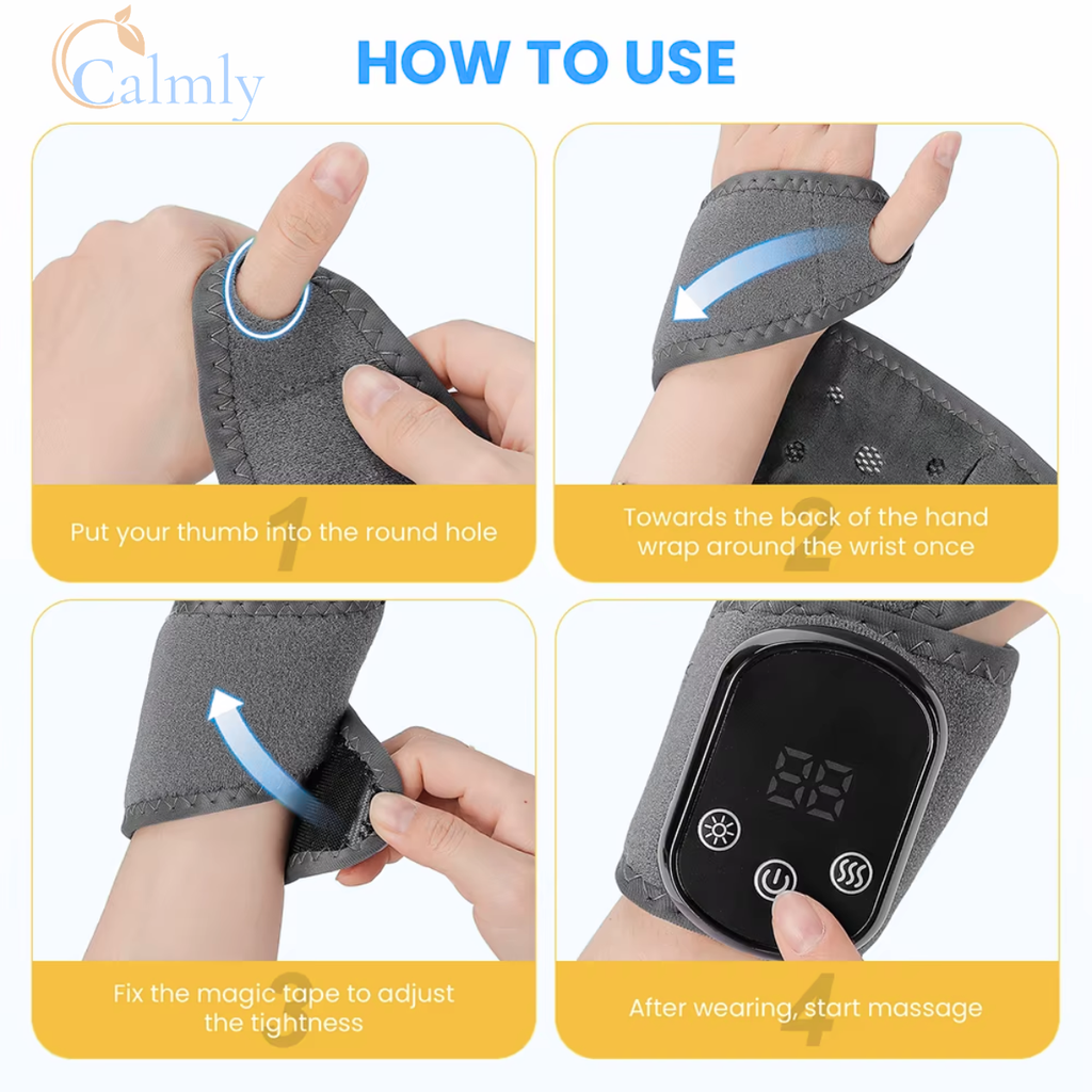 Calmly Flex-Relief™ Smart Wrist Wrap Calmly Co.