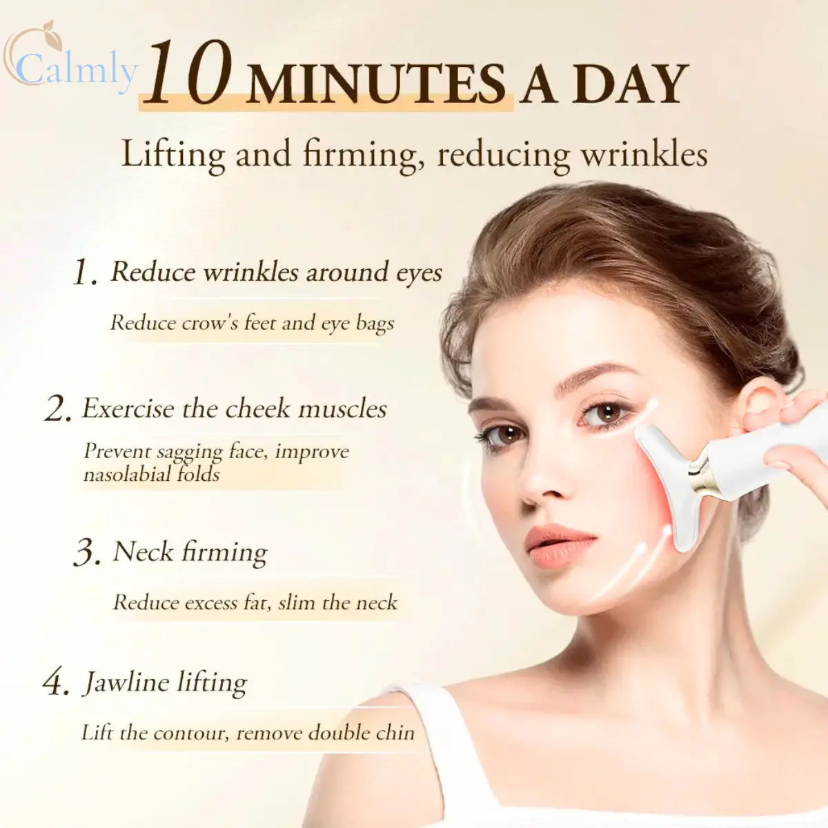 Calmly™ | The Aurelia 24K Dual-Polar Lift & Sculpt Device