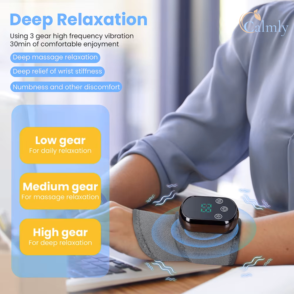 Calmly Flex-Relief™ Smart Wrist Wrap Calmly Co.