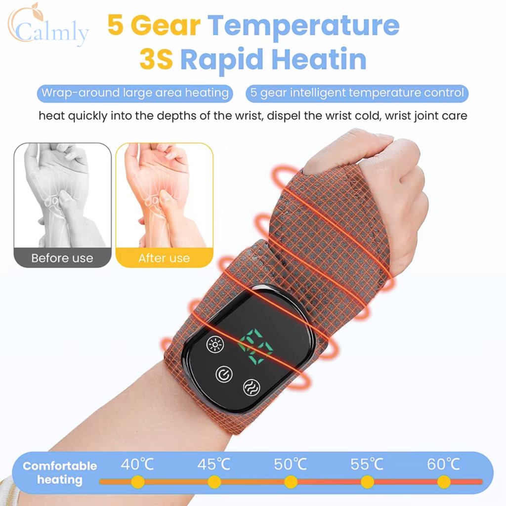 Calmly Flex-Relief™ Smart Wrist Wrap Calmly Co.