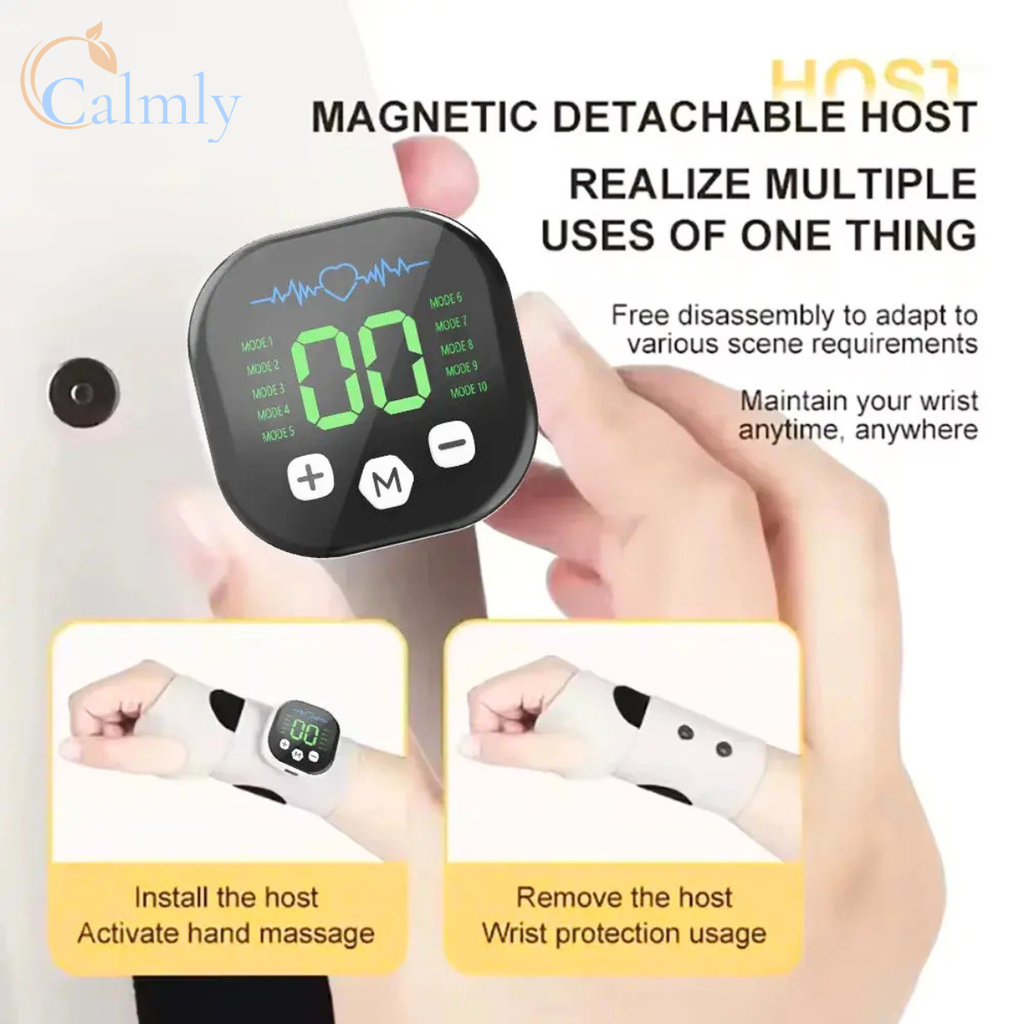 Calmly Flex-EMS™ Kinetic Wrist Massager Calmly Co.