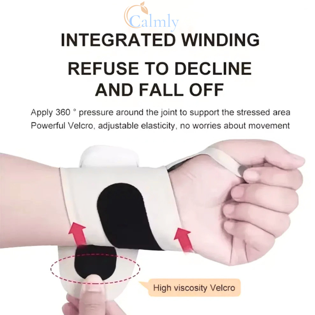 Calmly Flex-EMS™ Kinetic Wrist Massager Calmly Co.