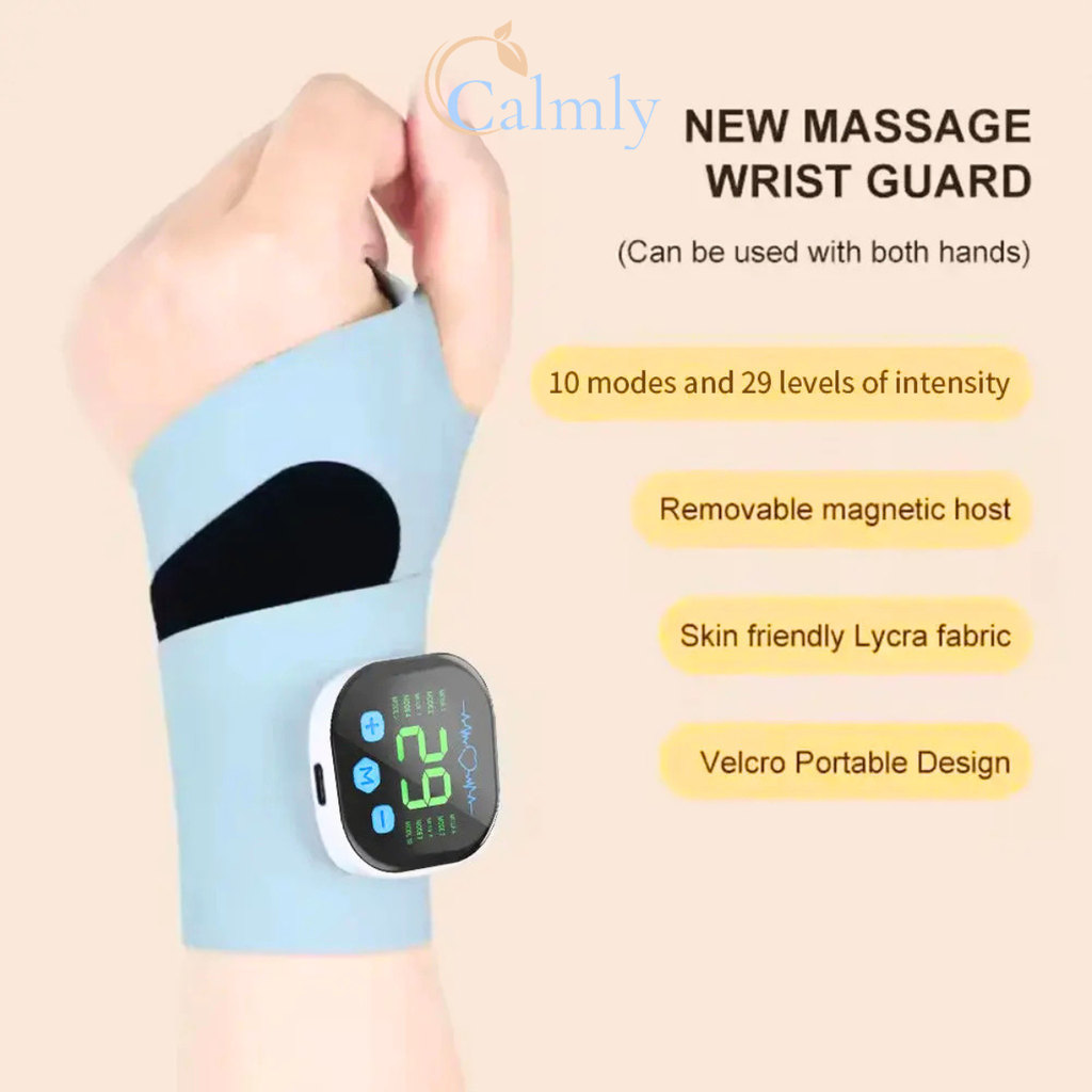 Calmly Flex-EMS™ Kinetic Wrist Massager Calmly Co.