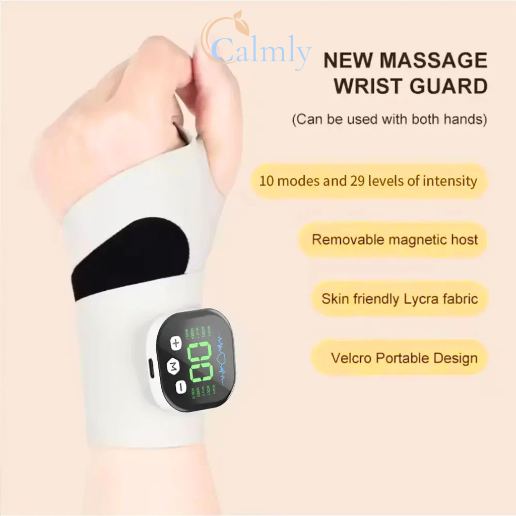 Calmly Flex-EMS™ Kinetic Wrist Massager Calmly Co.