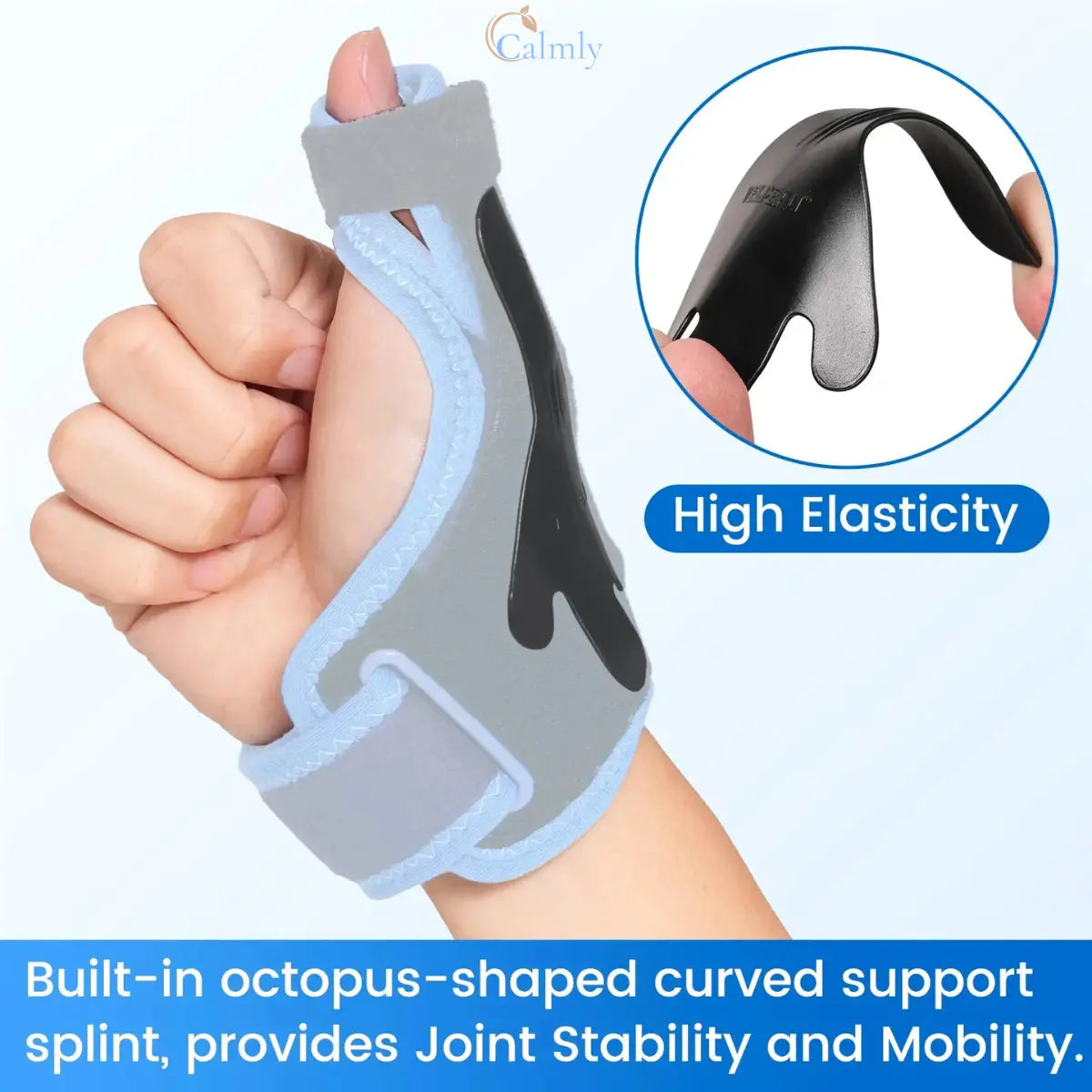 Calmly™ Medical Wrist & Thumb Splint - Professional Stability