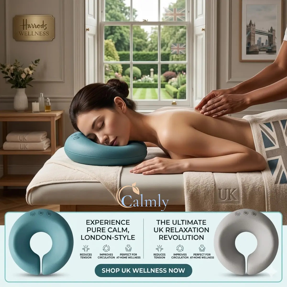 Calmly™ Face Down Massage Pillow