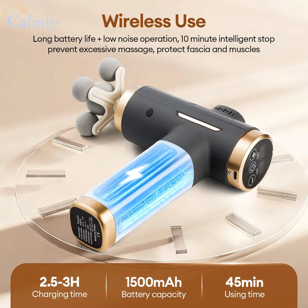 11-in-1 Professional Deep Tissue Massage Gun