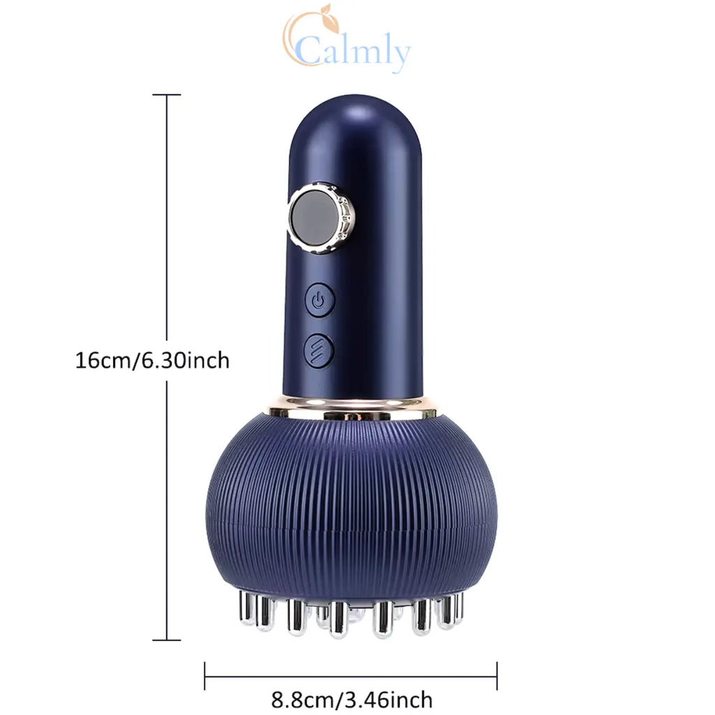heated microcurrent brush