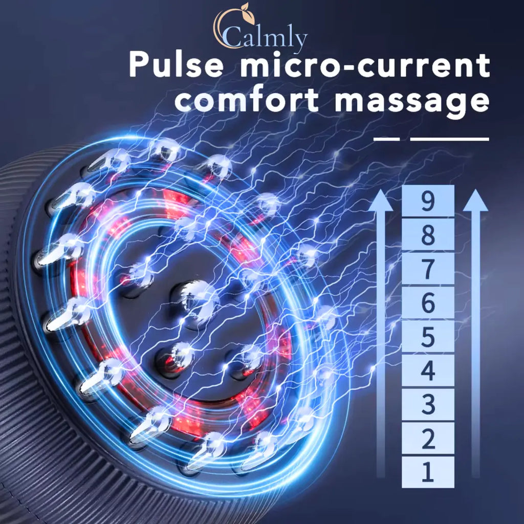 heated microcurrent brush