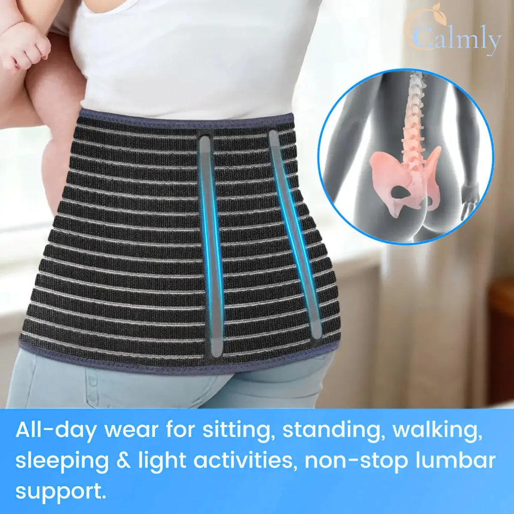 Abdominal Binder Lumbar Support for Post-Surgical Recovery