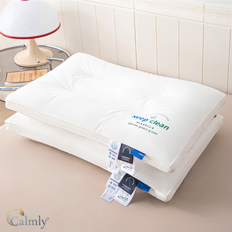 Calmly™CloudCervical Ergonomic Cotton Neck Support Pillow Calmly Co.