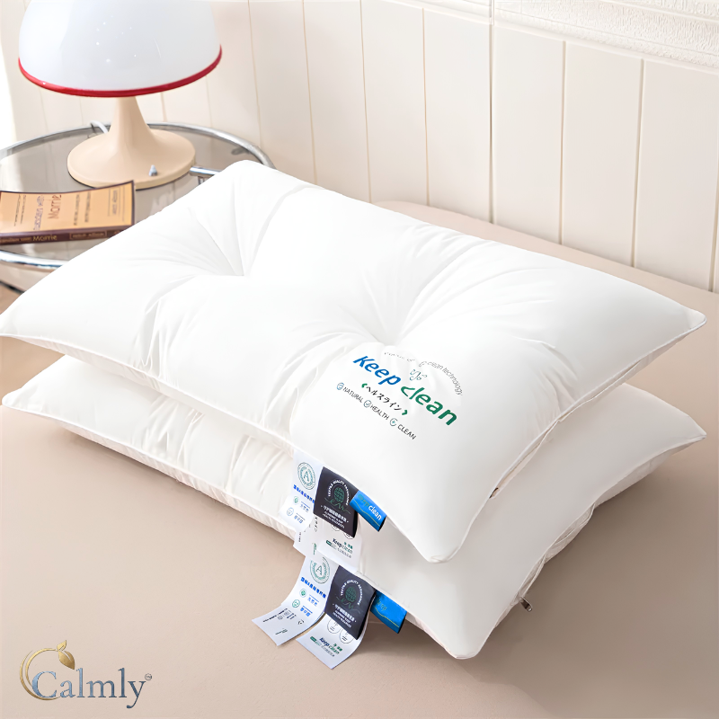 Calmly™CloudCervical Ergonomic Cotton Neck Support Pillow Calmly Co.