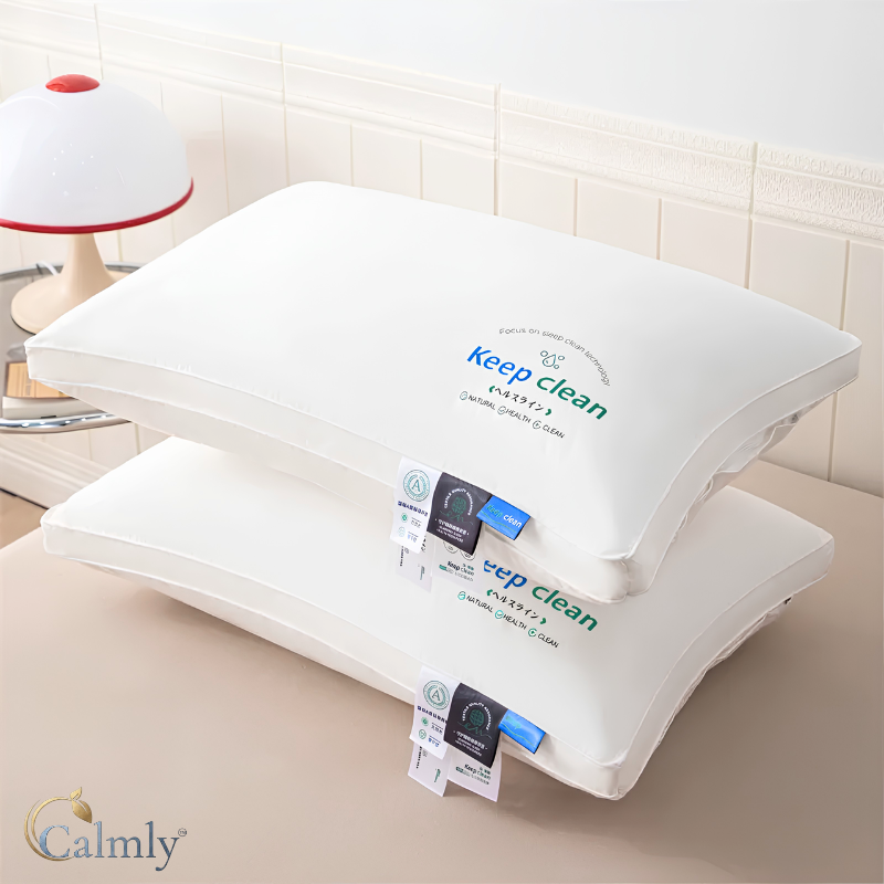 Calmly™CloudCervical Ergonomic Cotton Neck Support Pillow Calmly Co.