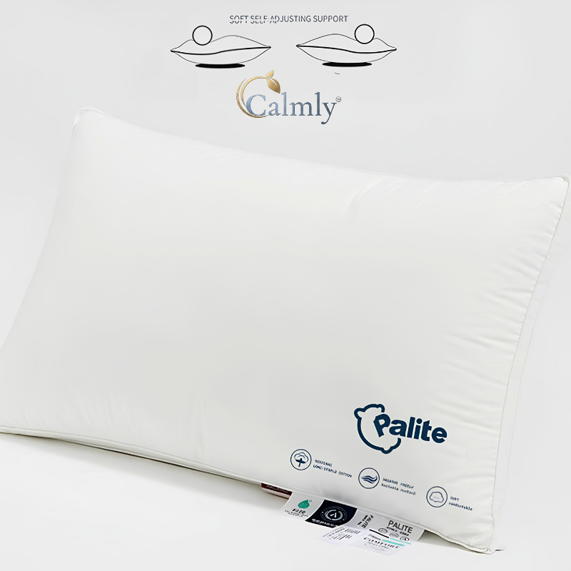 Calmly™ CloudRest Palite Ergonomic Cotton Neck Support Pillow Calmly