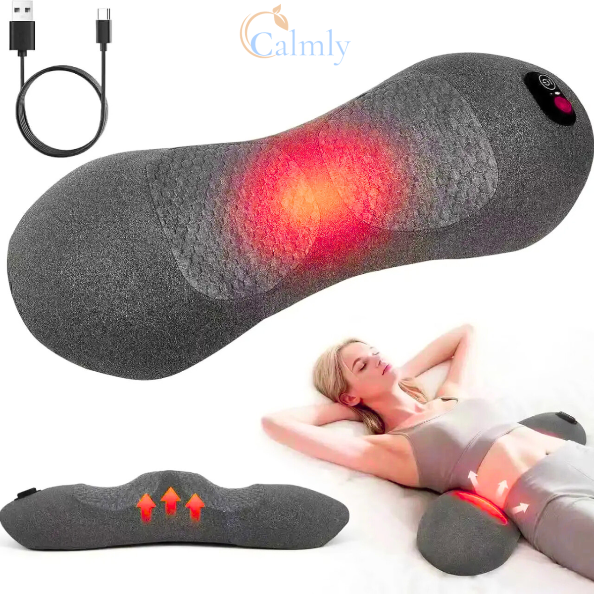 Calmly™ Lumbar Kinetic-Heat Reactor Calmly Co.