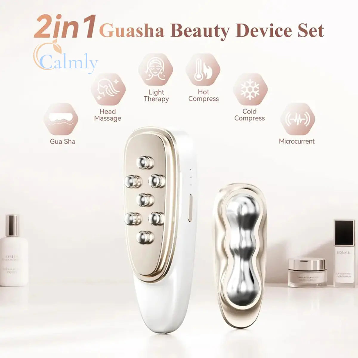 Calmly™ Cryo-GuaSha Thermal Sculptor