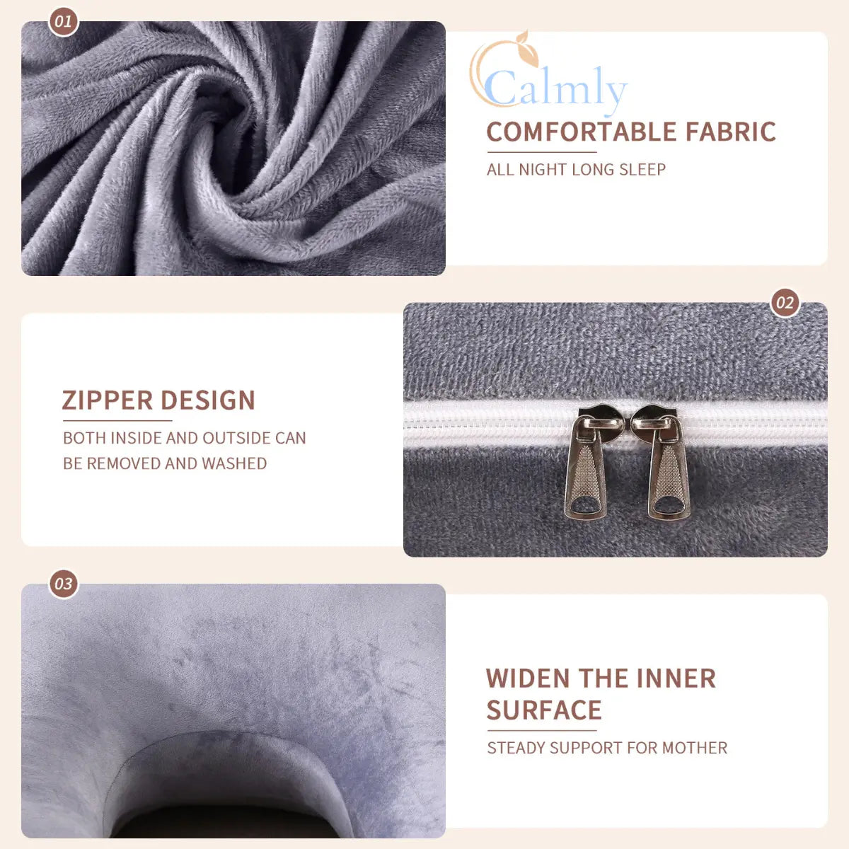 Calmly™ C-Hug Maternity Pillow