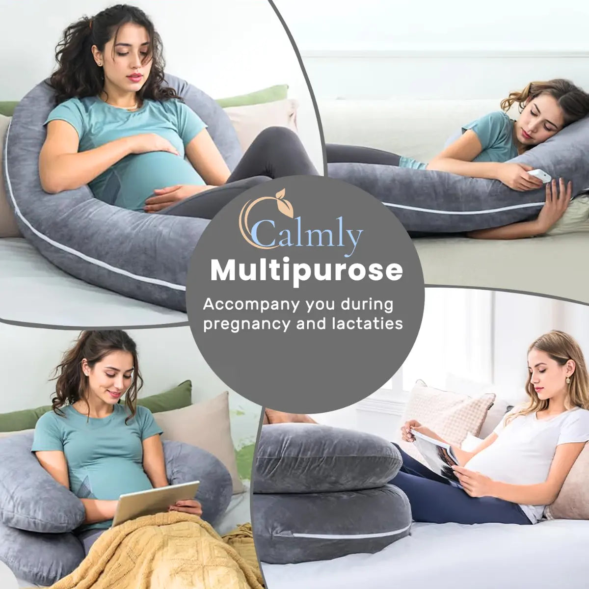 Calmly™ C-Hug Maternity Pillow
