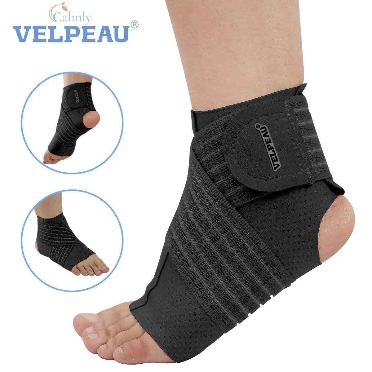 Calmly™ Medical Ankle Compression Sleeve - Dynamic Stabilization