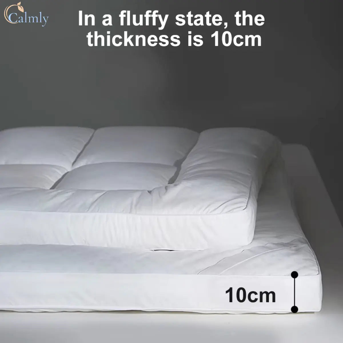 Calmly™ SereneCloud Luxury Mattress Topper Calmly Co.