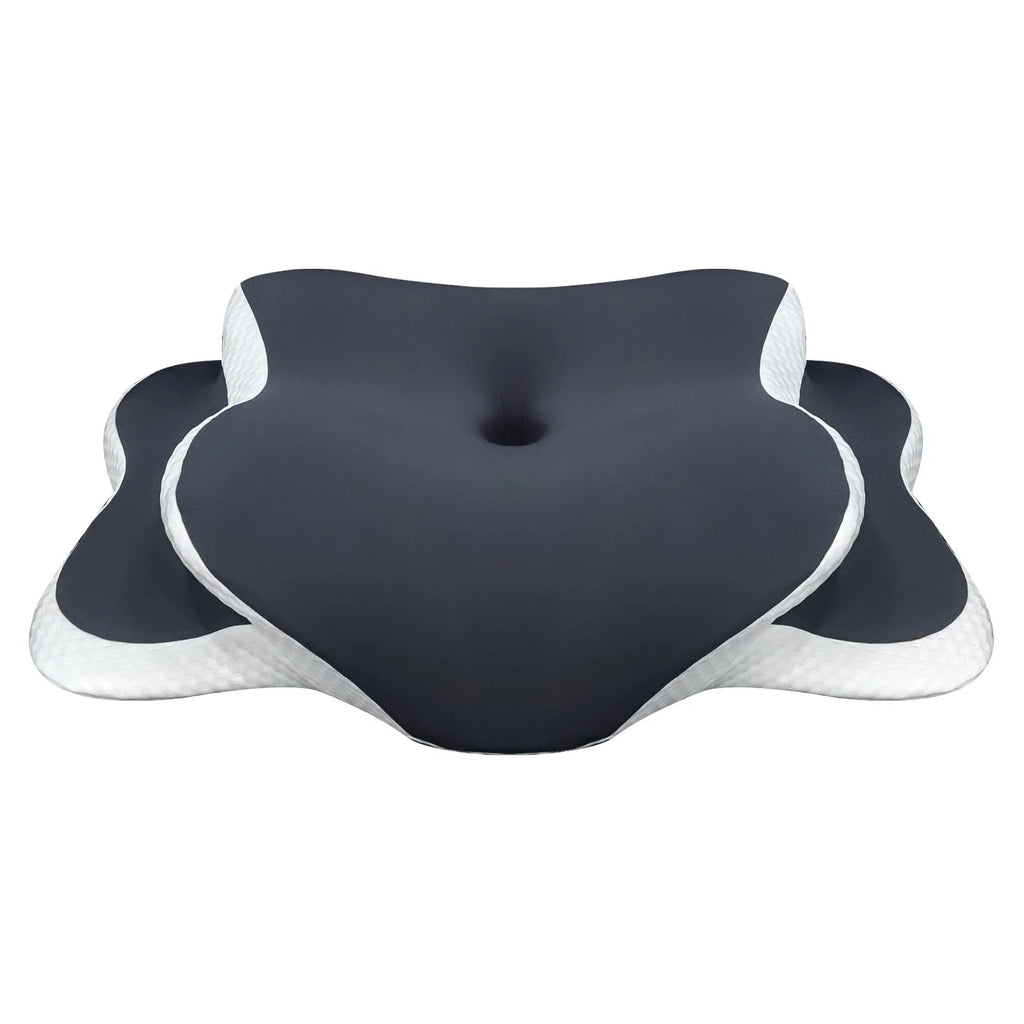 Memory Foam Pillow Cervical Pillow Neck Pain Relief Contour Ergonomic Orthopedic Neck Support for Side Back Stomach Sleeper Gift Calmly Co.