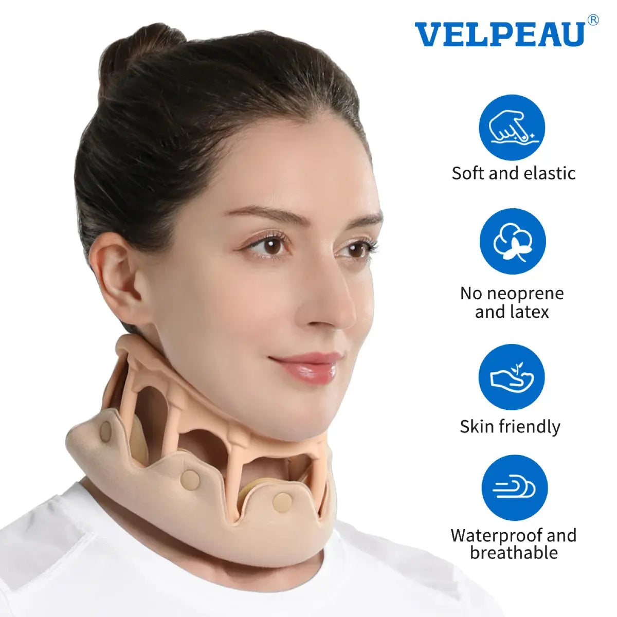 Calmly™ Medical Silicone Neck Brace - Waterproof Daily Support