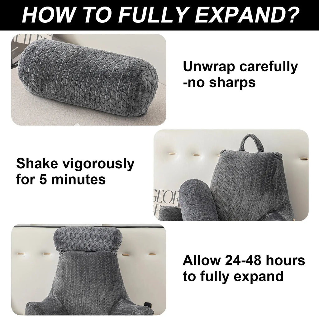 Calmly XXL Reading & Lounge Pillow Calmly