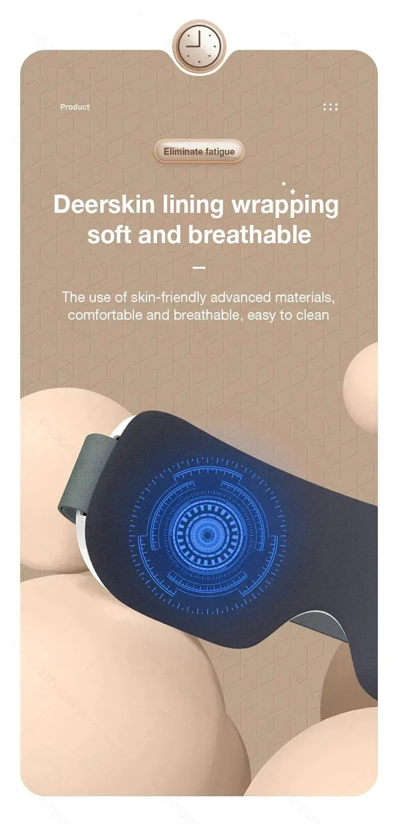 Calmly Smart Eye Massager Mask Calmly