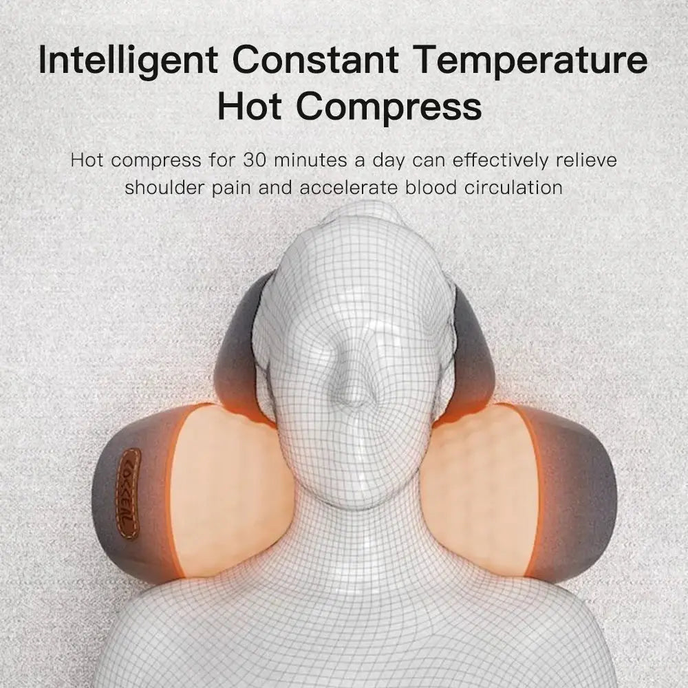 Calmly Electric Pro Neck Massager Pillow Calmly