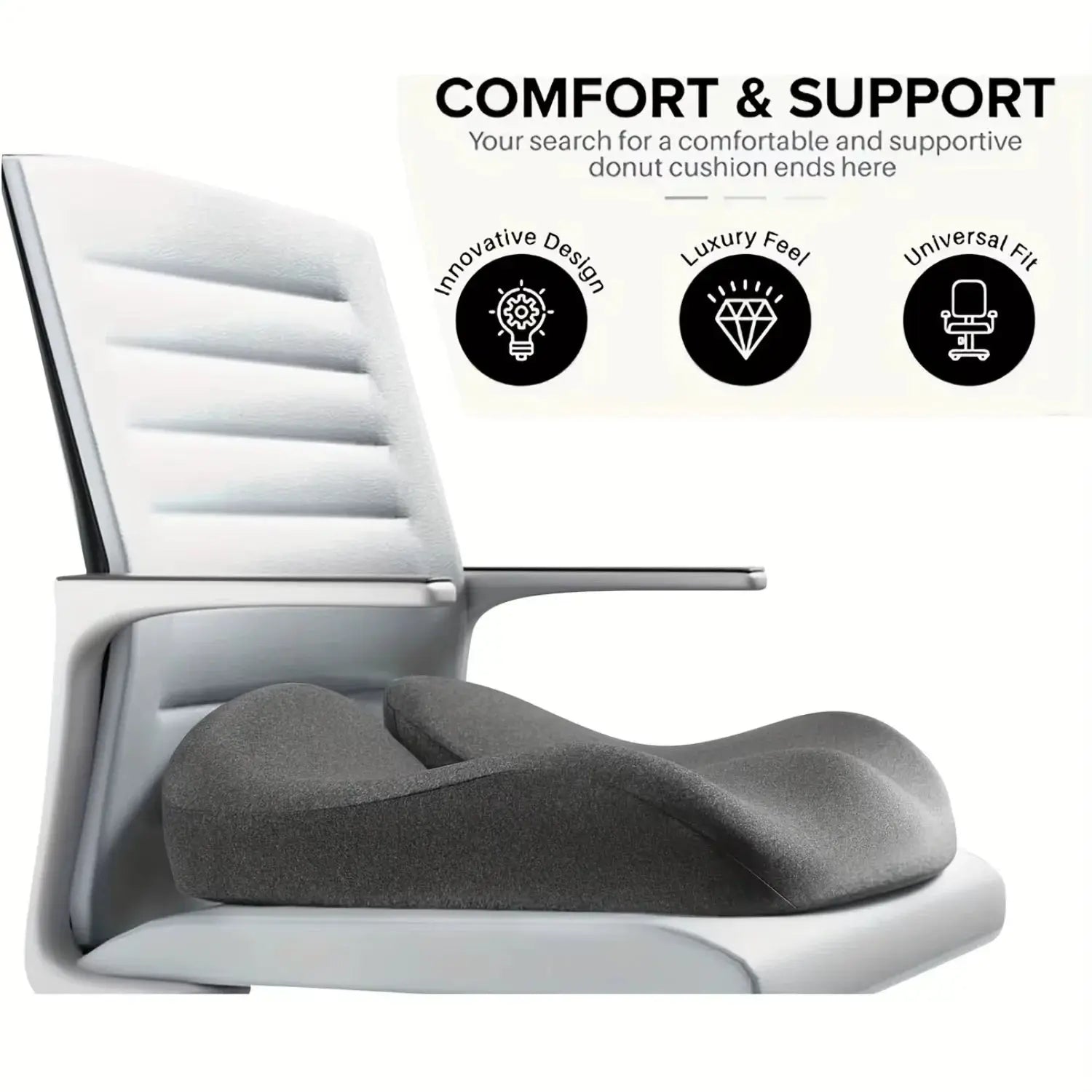 Calmly Orthopedic Coccyx Seat Cushion Calmly