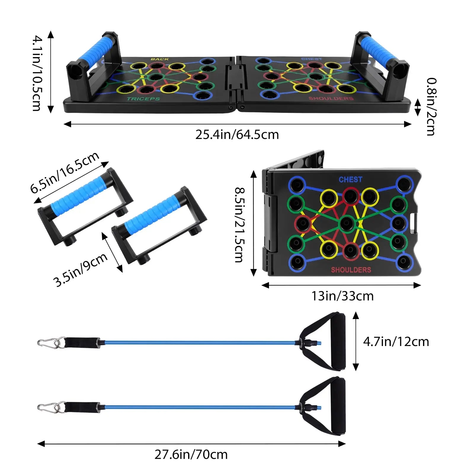 Calmly Multifunctional Push-Up Trainer Calmly Co.