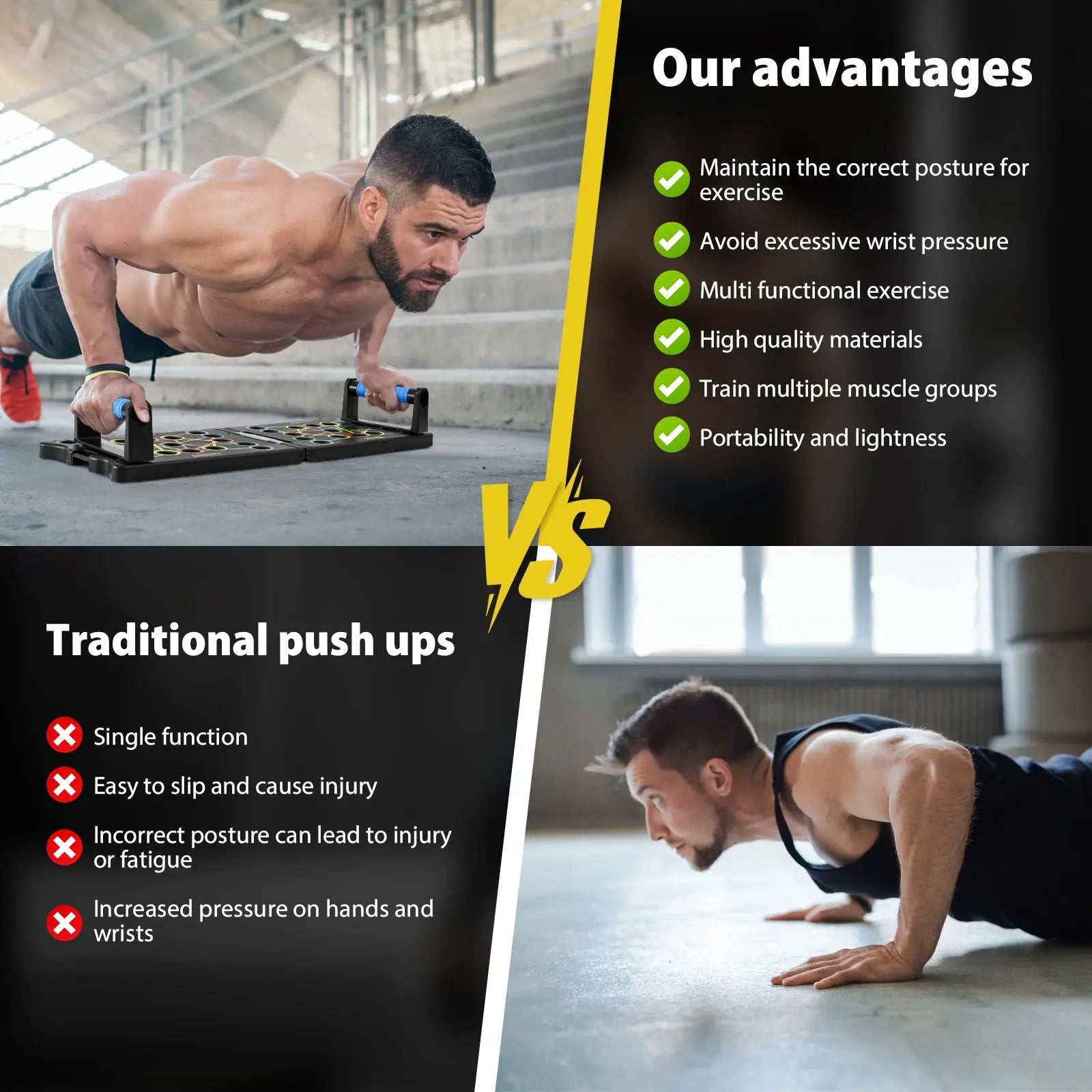 Calmly Multifunctional Push-Up Trainer Calmly Co.