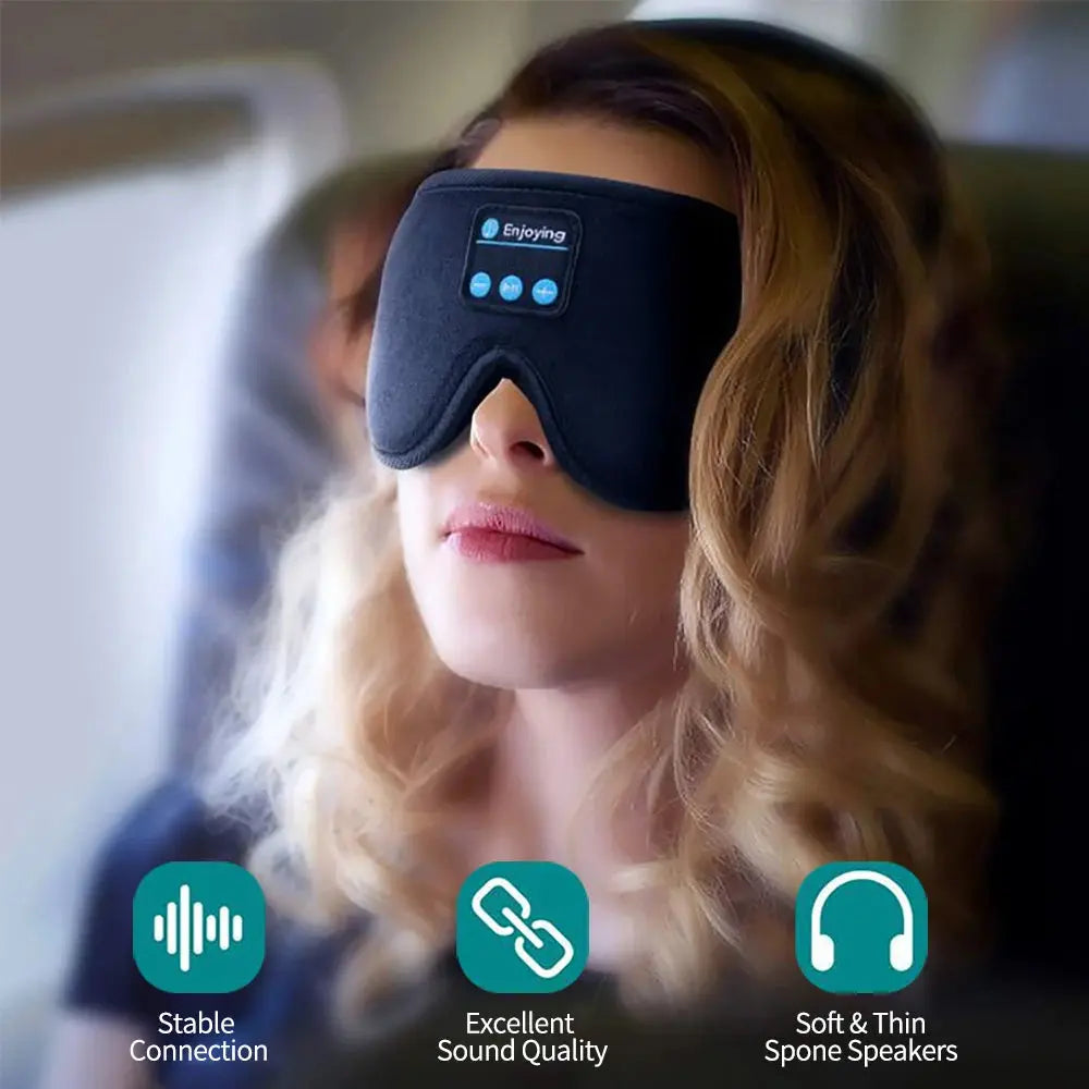 Calmly Enjoying Sleep & Sound Eye Mask Calmly